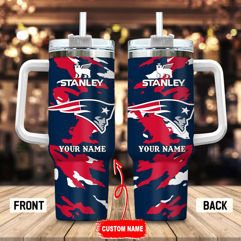 New England Patriots NFL Custom Stanley Cup 40 oz 30 oz Tumbler With HandleTVC2301100