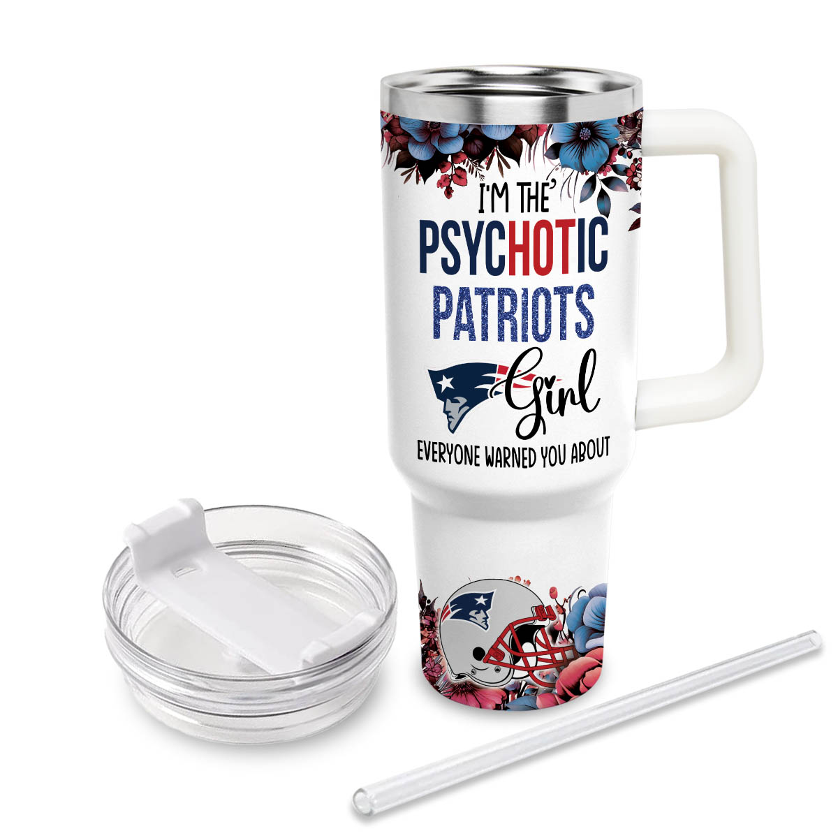 New England Patriots NFL Custom Stanley Cup 40 oz 30 oz Tumbler With HandleTVC2301811 - Image 4