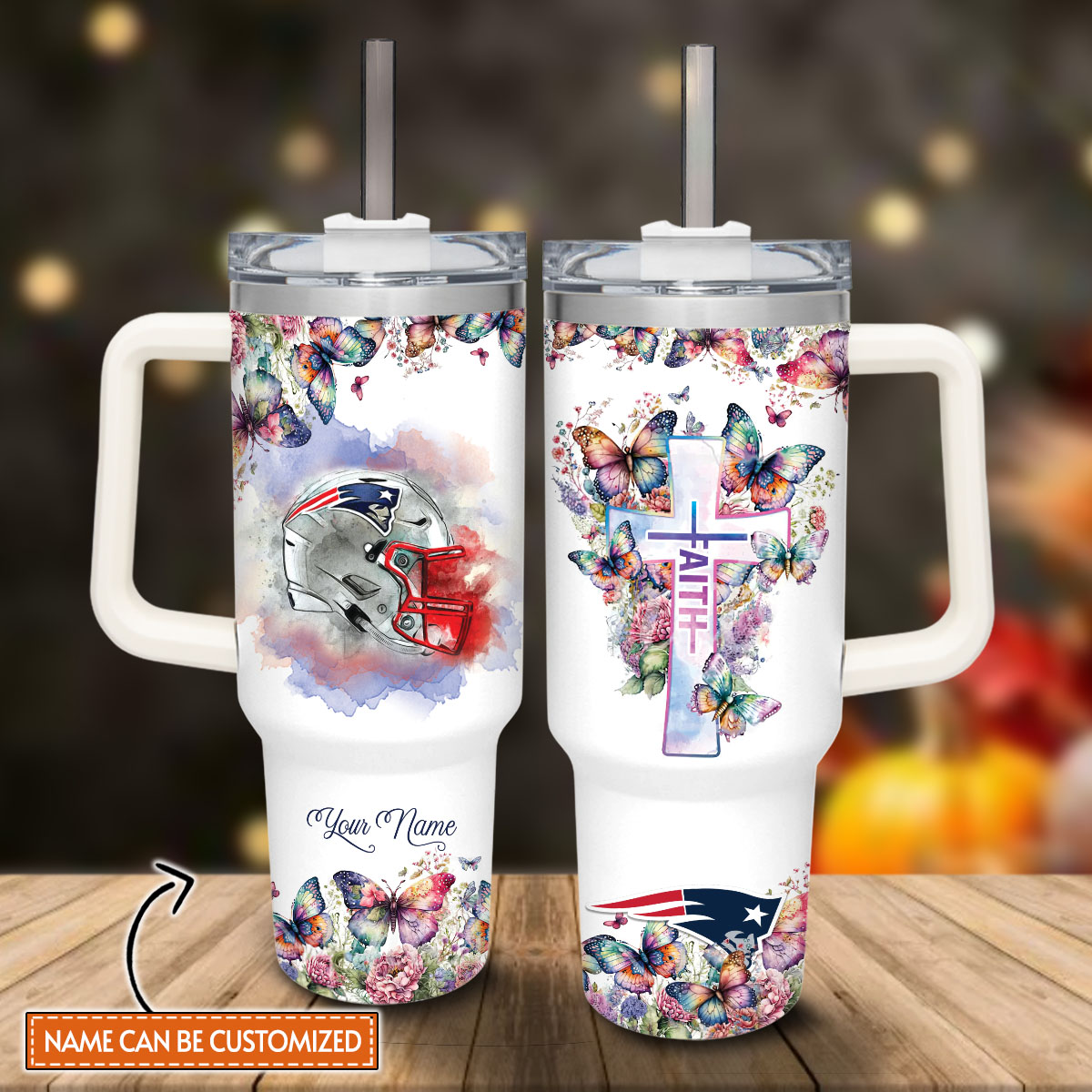 New England Patriots NFL Custom Stanley Cup 40 oz 30 oz Tumbler With HandleTVC2301814