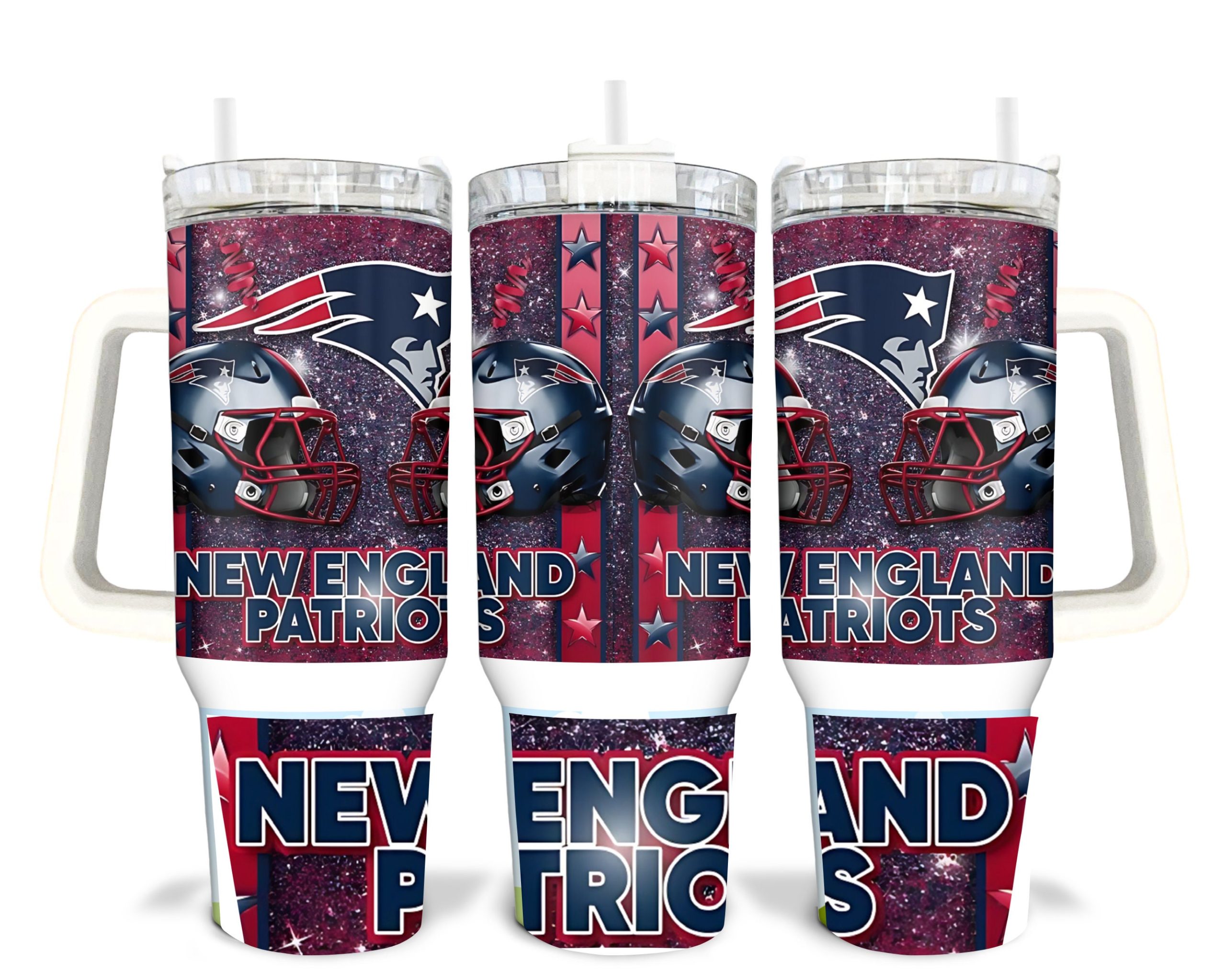 New England Patriots NFL Custom Stanley Cup 40 oz 30 oz Tumbler With HandleTVC2301907