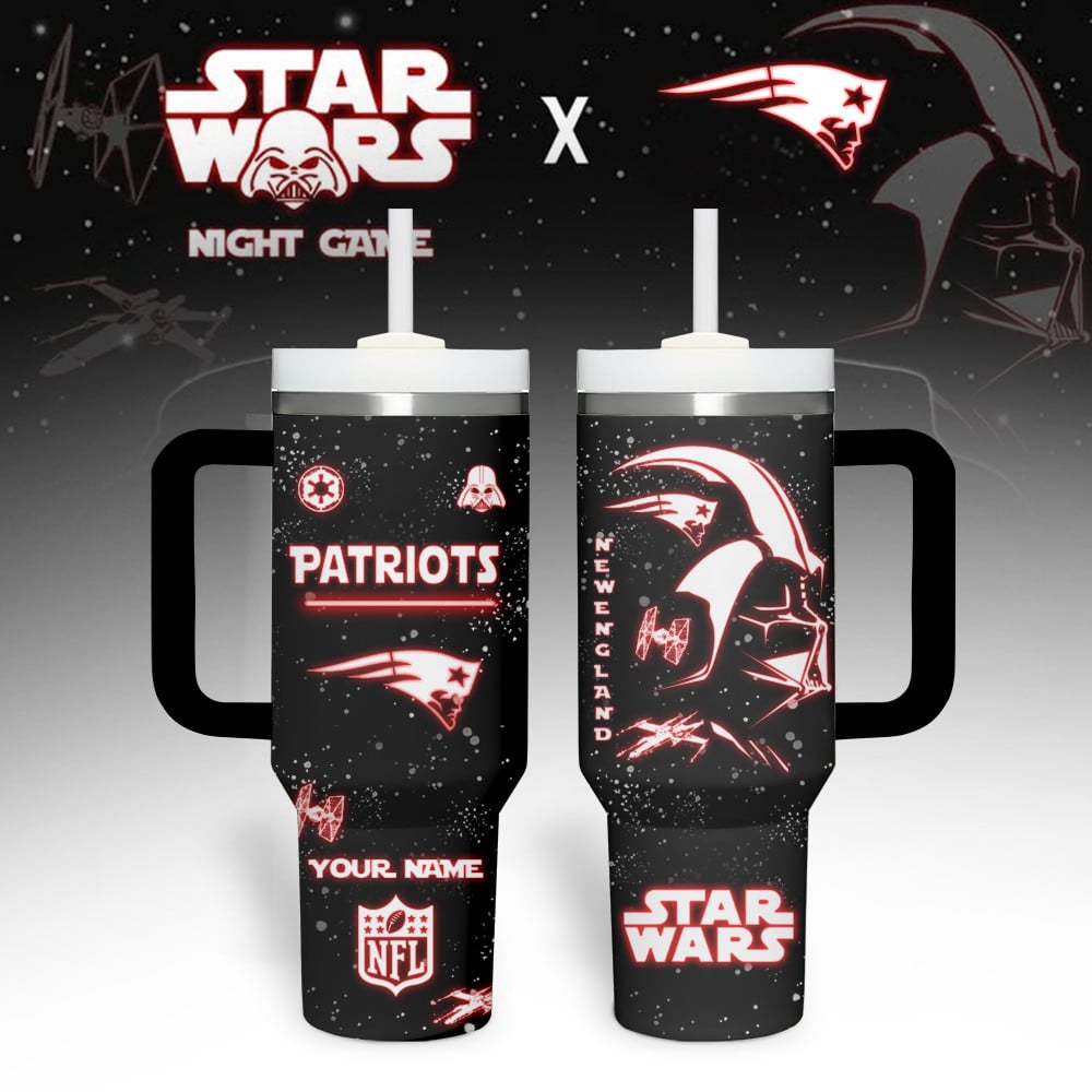 New England Patriots NFL Custom Stanley Cup 40 oz 30 oz Tumbler With HandleTVC230199