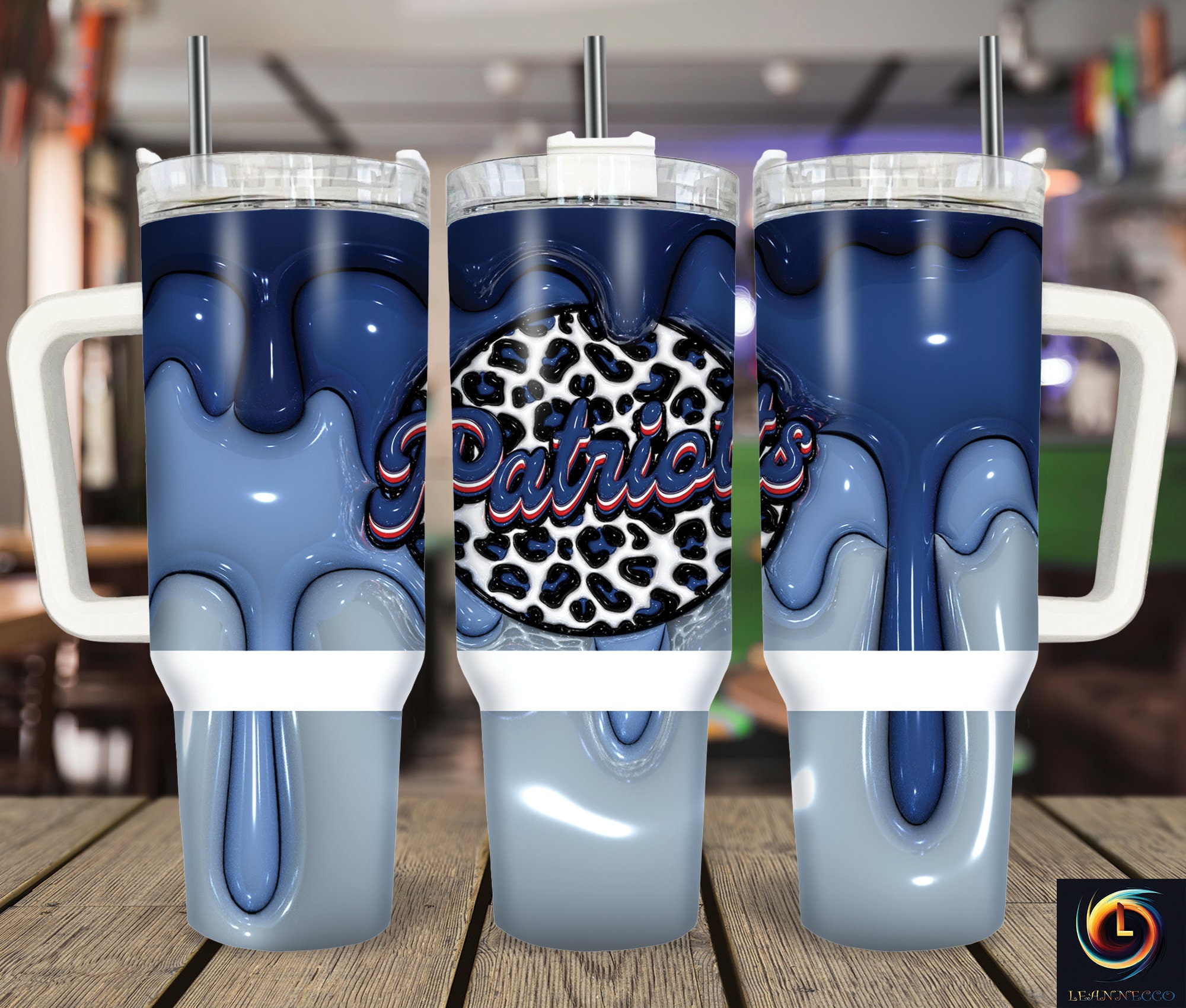 New England Patriots NFL Custom Stanley Cup 40 oz 30 oz Tumbler With HandleTVC2301997