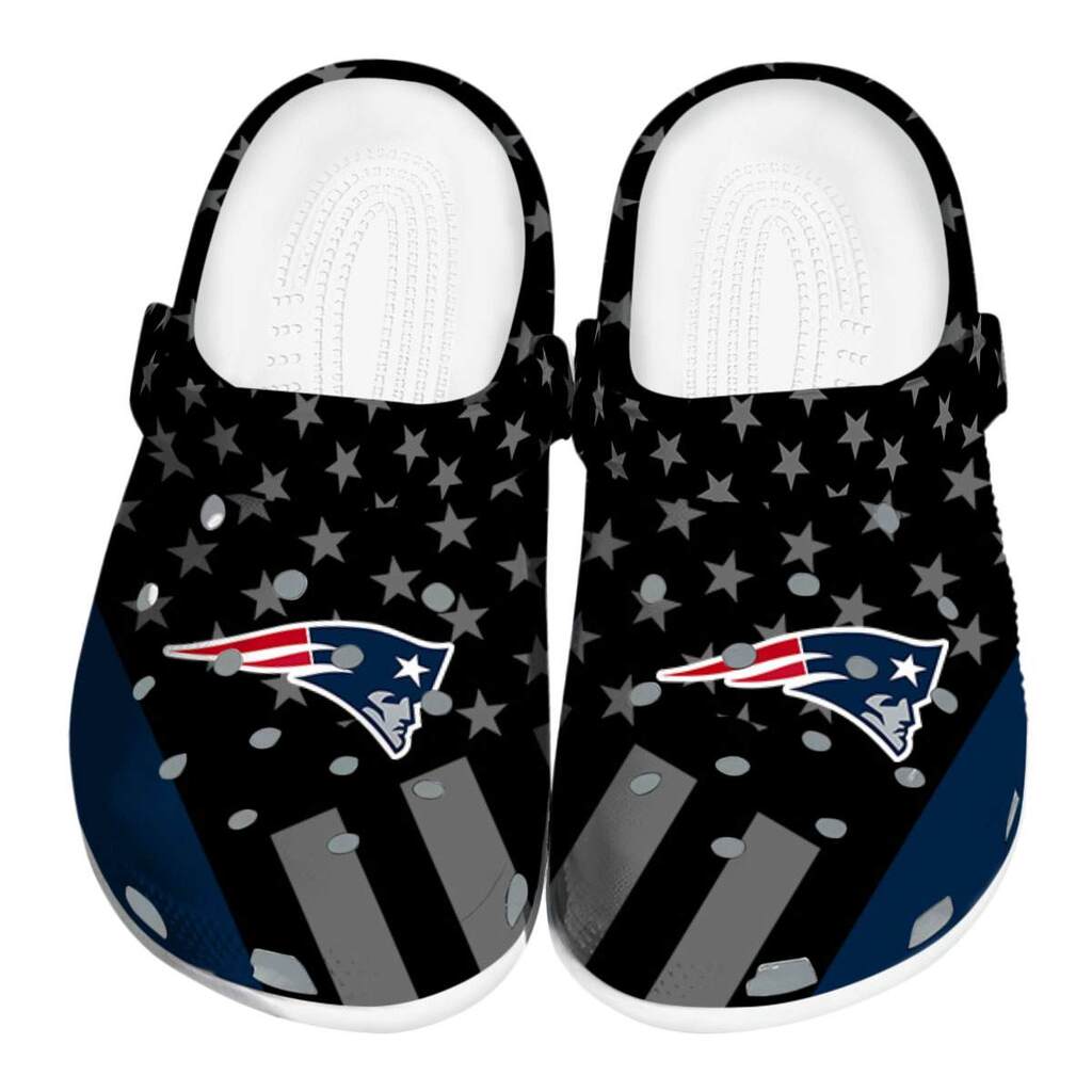 New England Patriots Stellar Stripes Theme ClogTVC1801177