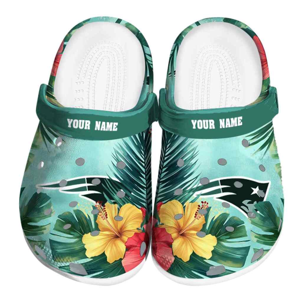 New England Patriots Tropical Vibes ClogTVC1801970