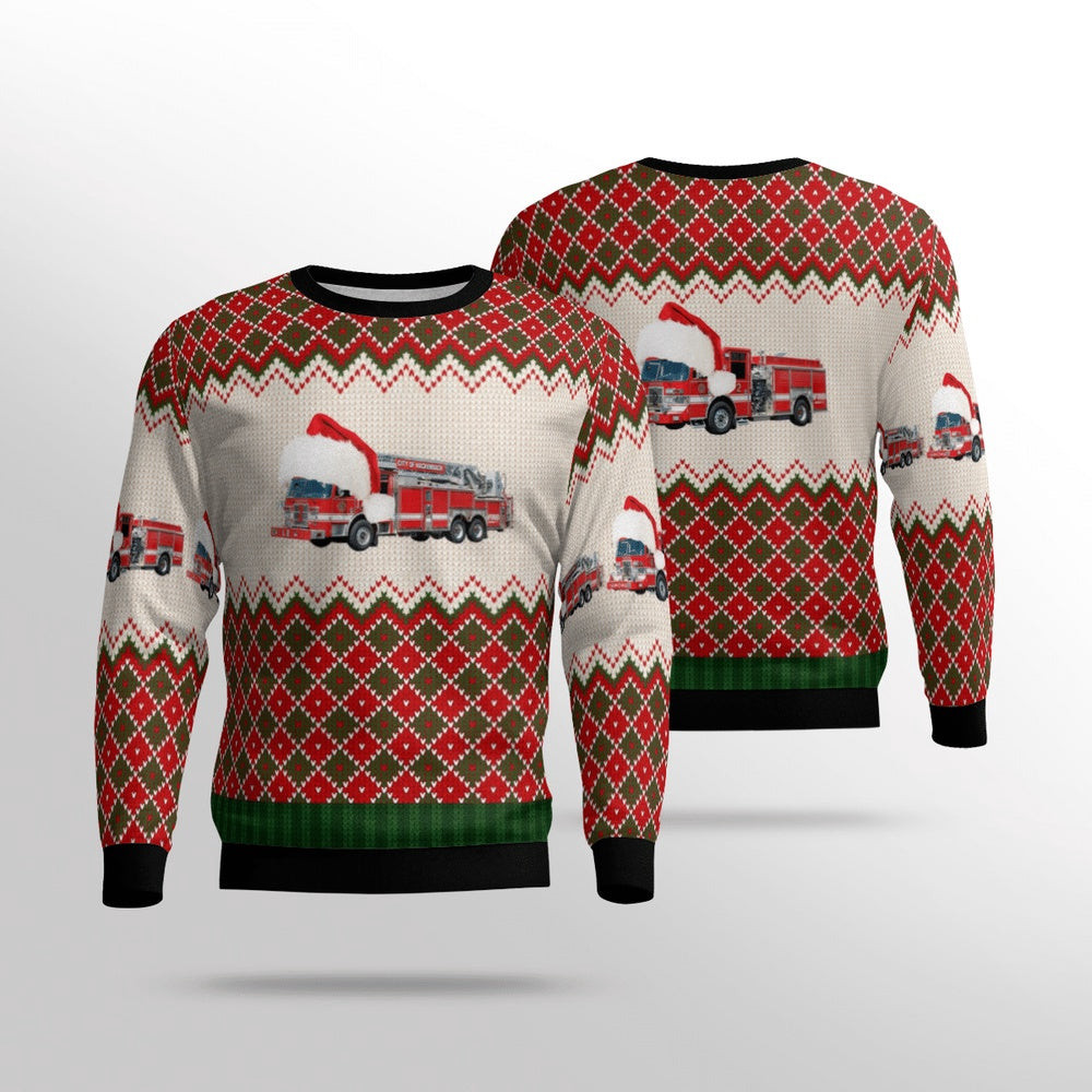 New Jersey Hackensack Fire Department Christmas Unisex Sweaters Gift For Christmas