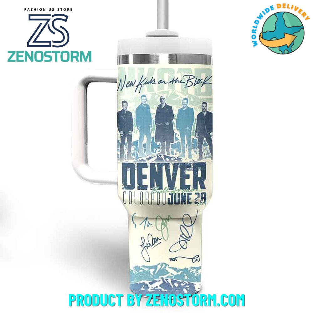 New Kids On The Block Music Custom Stanley Cup 40 oz 30 oz Tumbler With HandleTVC2301416 - Image 2