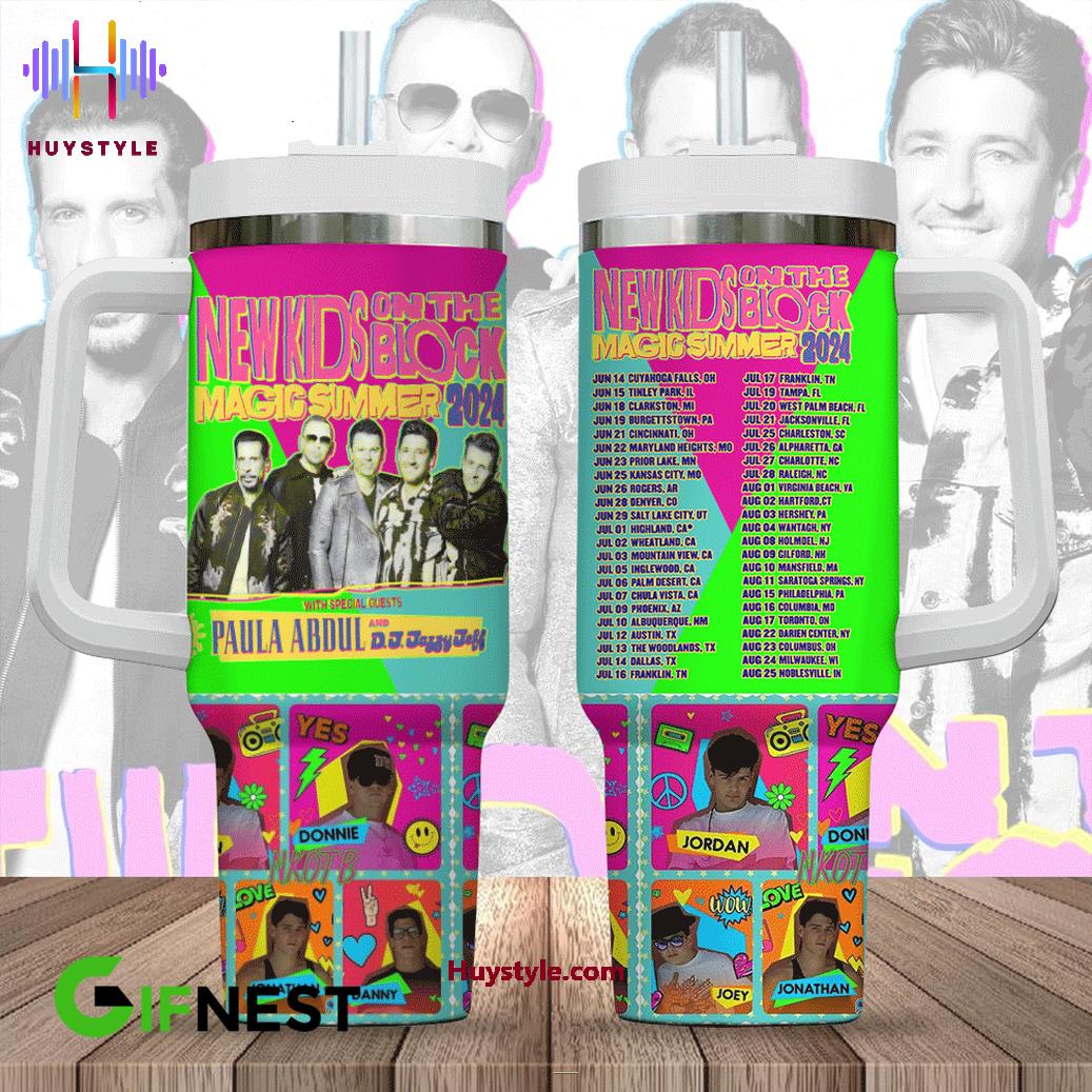 New Kids On The Block Music Custom Stanley Cup 40 oz 30 oz Tumbler With HandleTVC2301701