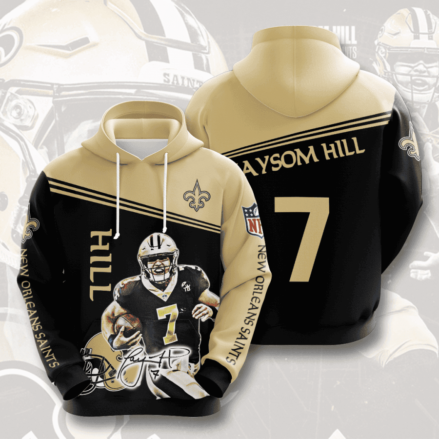 New Orleans Saints 3D All Over Print Hoodie, Zip Hoodie