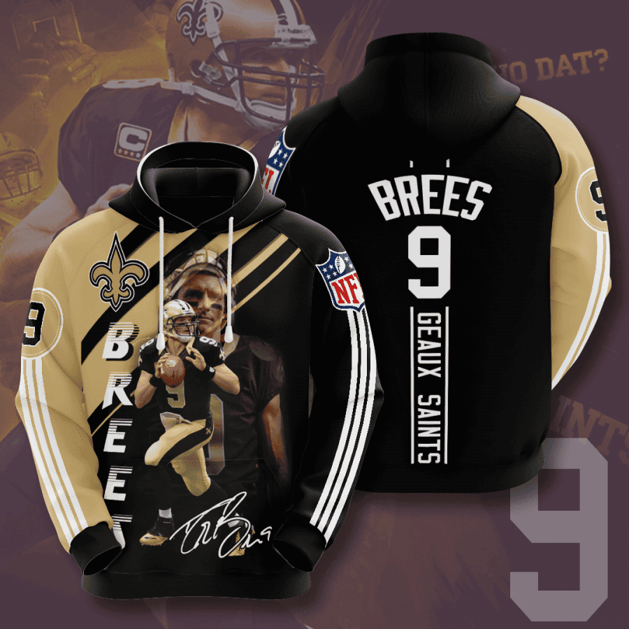 New Orleans Saints 3D All Over Print Hoodie, Zip Hoodie