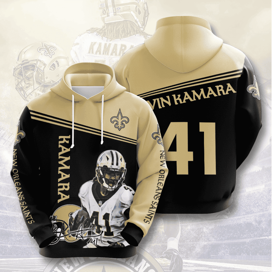 New Orleans Saints 3D All Over Print Hoodie, Zip Hoodie
