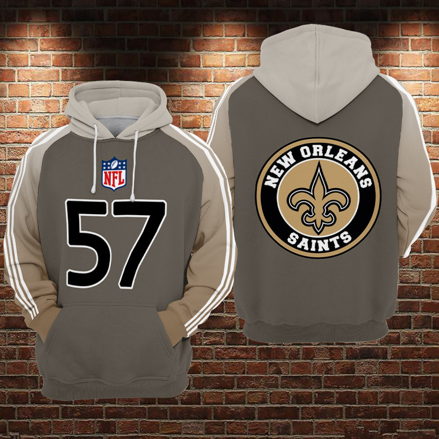New Orleans Saints 3D All Over Print Hoodie, Zip Hoodie