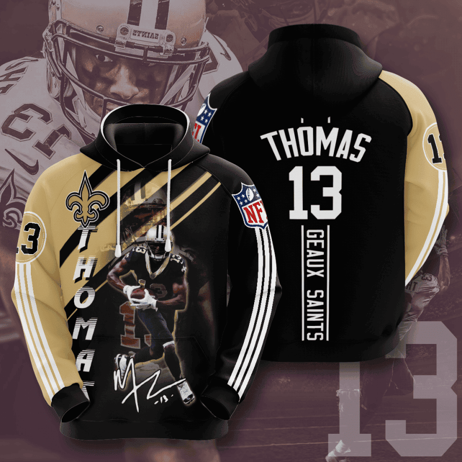 New Orleans Saints 3D All Over Print Hoodie, Zip Hoodie