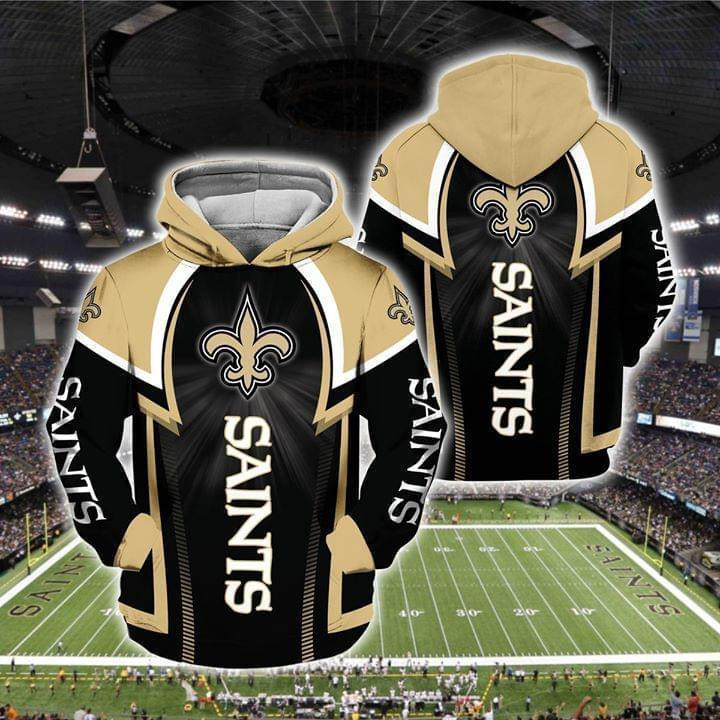 New Orleans Saints 3D All Over Print Hoodie, Zip Hoodie