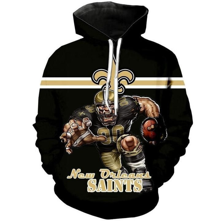 New Orleans Saints 3D All Over Print Hoodie, Zip Hoodie