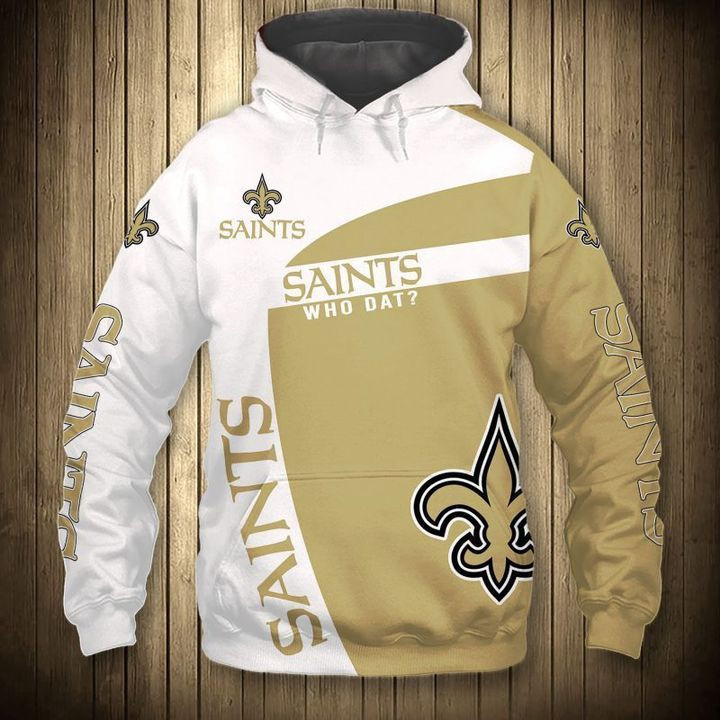 New Orleans Saints 3D All Over Print Hoodie, Zip Hoodie