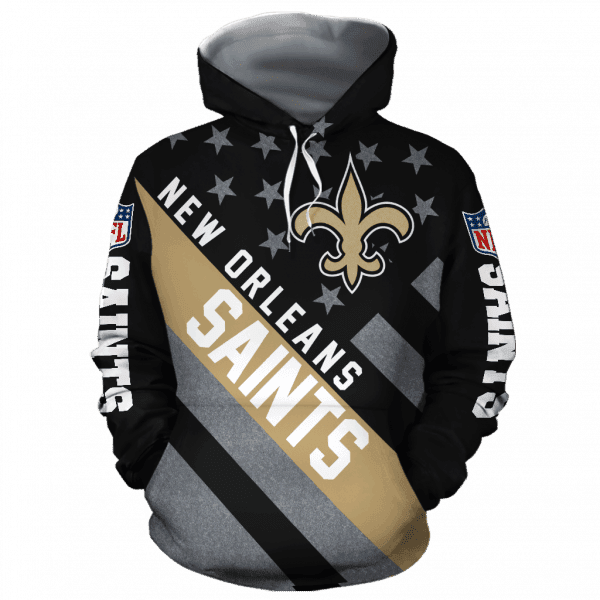 New Orleans Saints 3D All Over Print Hoodie, Zip Hoodie