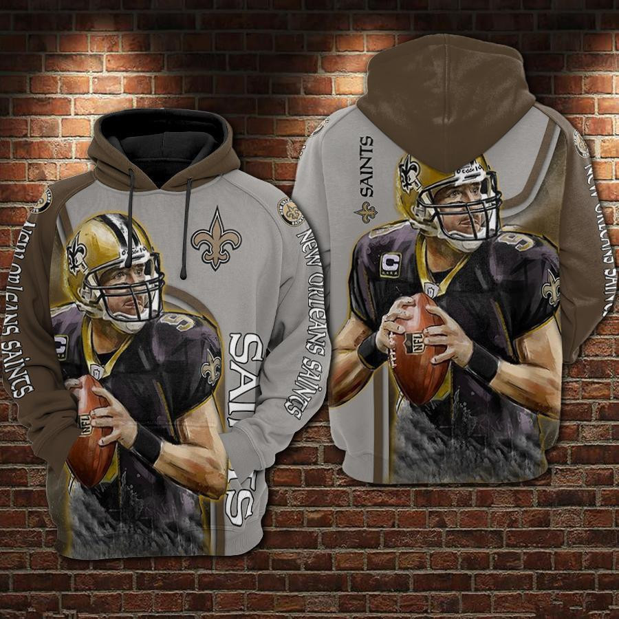 New Orleans Saints 3D All Over Print Hoodie, Zip Hoodie