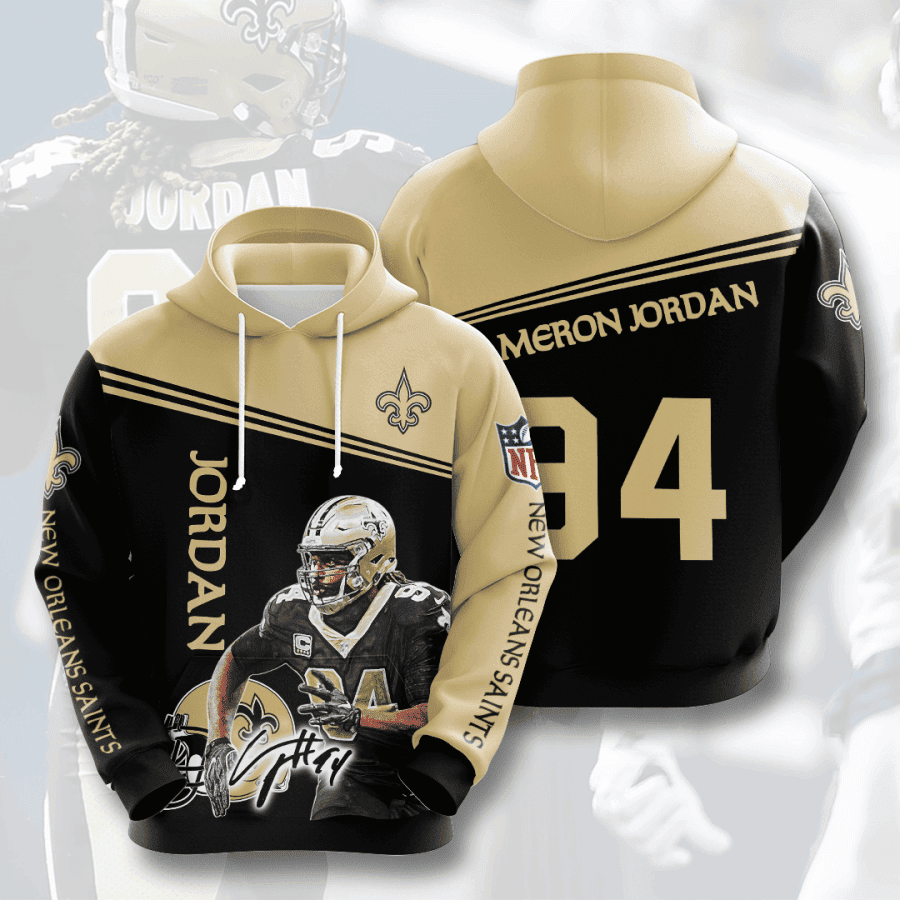 New Orleans Saints 3D All Over Print Hoodie, Zip Hoodie