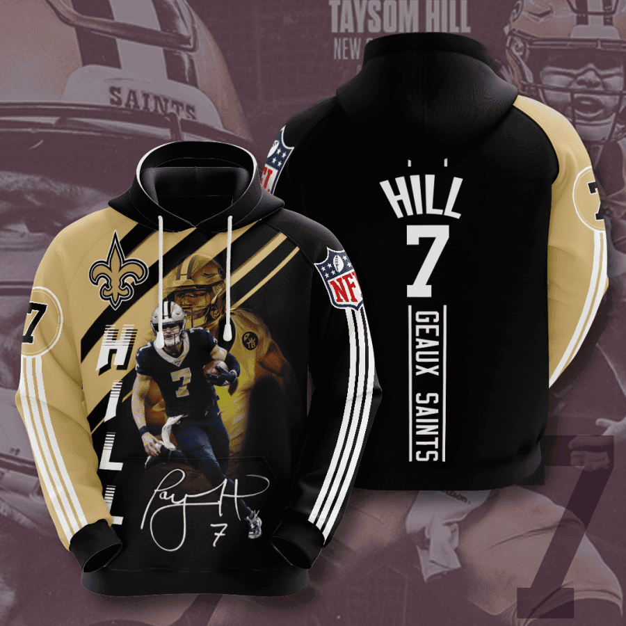 New Orleans Saints 3D All Over Print Hoodie, Zip Hoodie