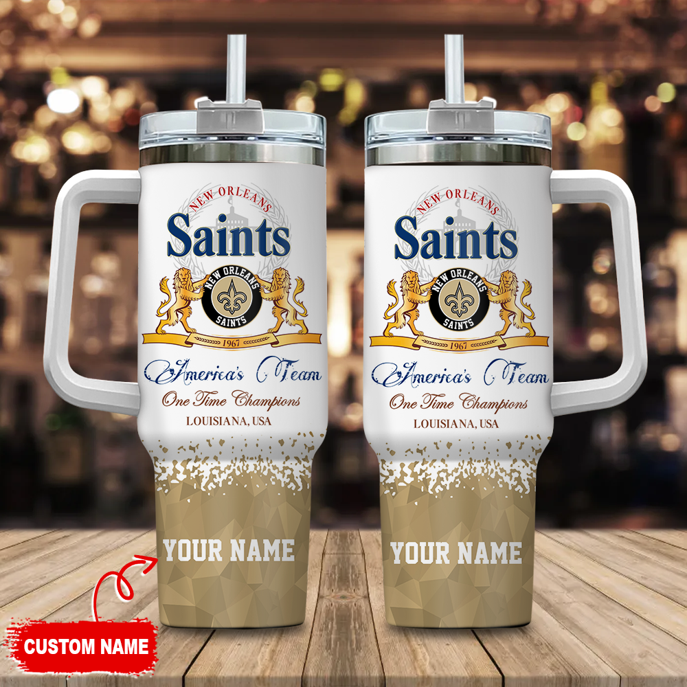 New Orleans Saints NFL Champions Modelo Custom Stanley Cup 40 oz 30 oz Tumbler With HandleTVC2301112