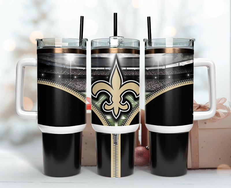 New Orleans Saints NFL Custom Stanley Cup 40 oz 30 oz Tumbler With HandleTVC2301139