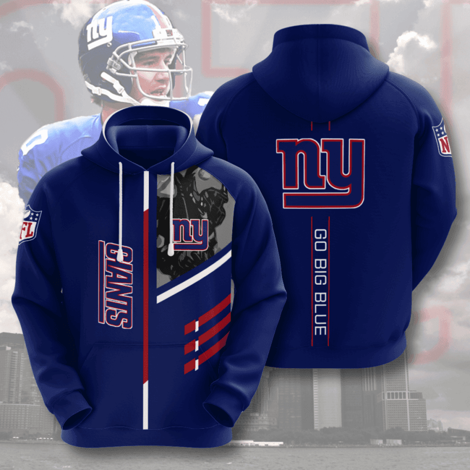 New York Giants American Football 3D All Over Print Hoodie, Zip Hoodie