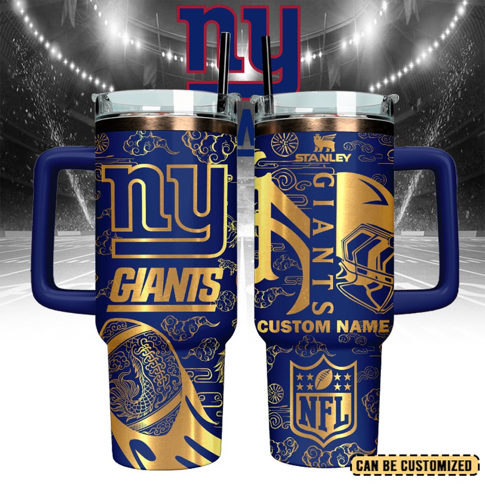 New York Giants Custom Stanley Cup 40 oz 30 oz Tumbler With HandleTVC2301108