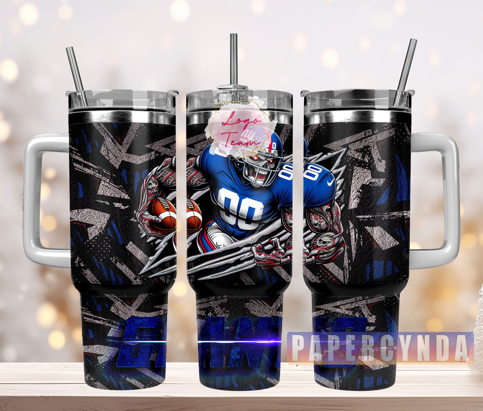 New York Giants Custom Stanley Cup 40 oz 30 oz Tumbler With HandleTVC2301839