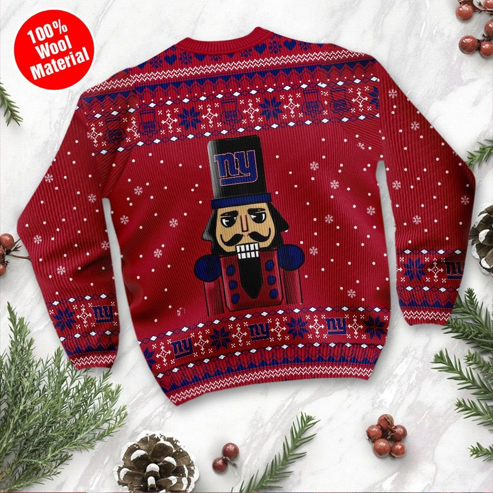 New York Giants I Am Not A Player I Just Crush Alot Ugly Christmas Sweater Adult 3D Funny Matching for family - Image 3