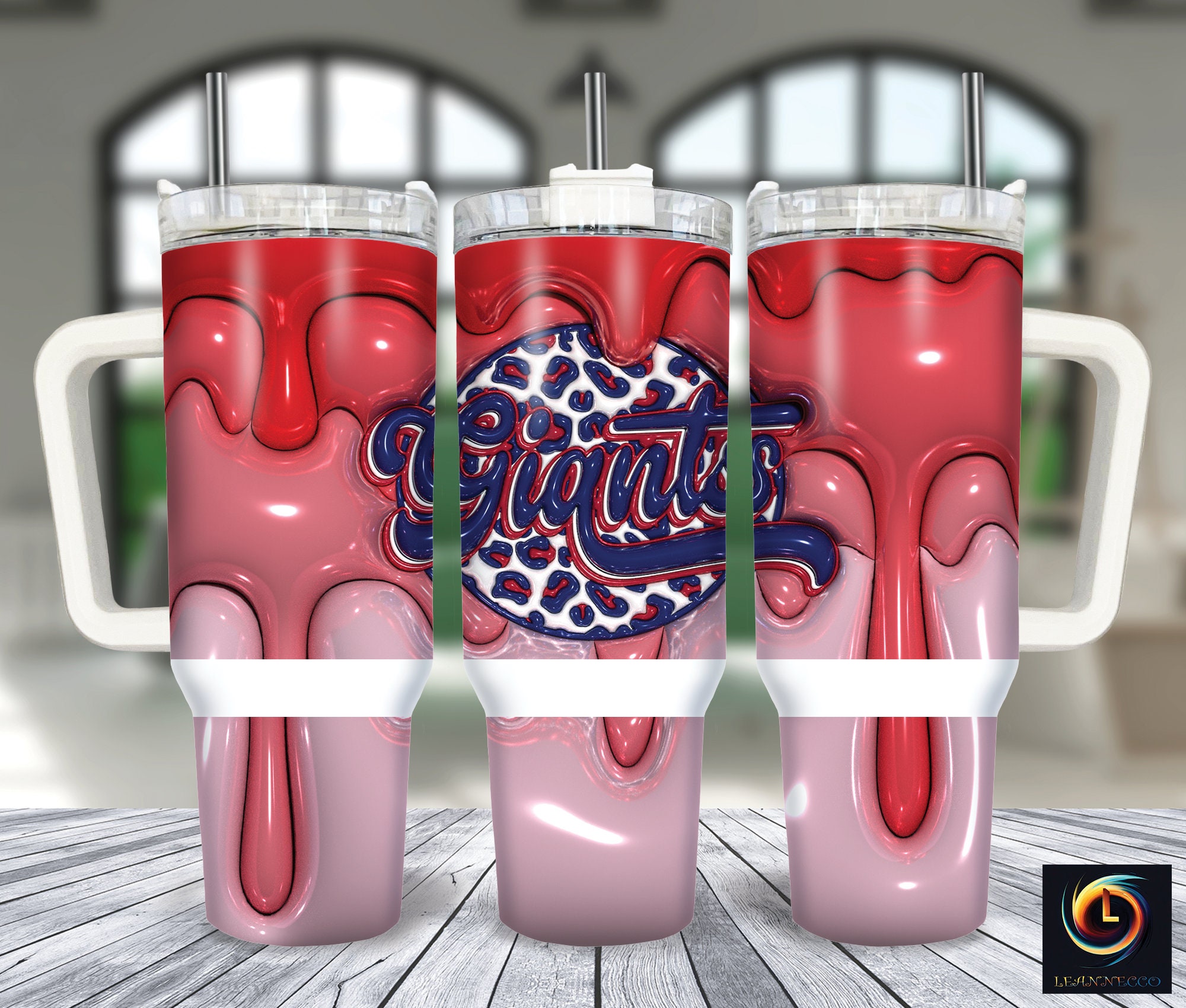 New York Giants NFL Custom Stanley Cup 40 oz 30 oz Tumbler With HandleTVC230101