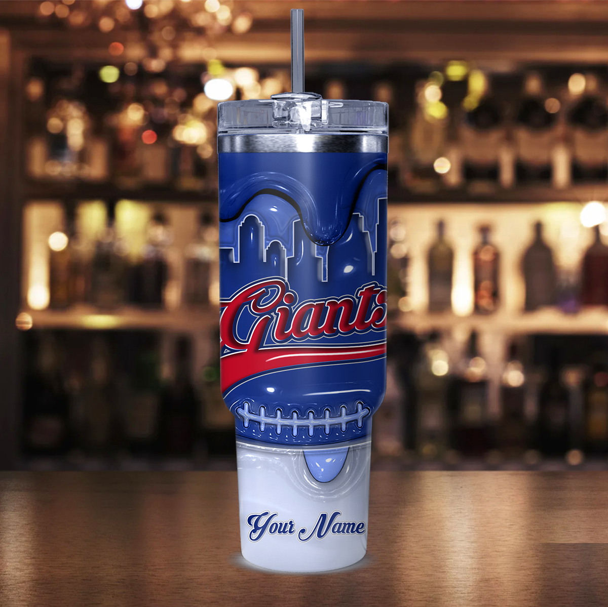 New York Giants NFL Custom Stanley Cup 40 oz 30 oz Tumbler With HandleTVC230152 - Image 2