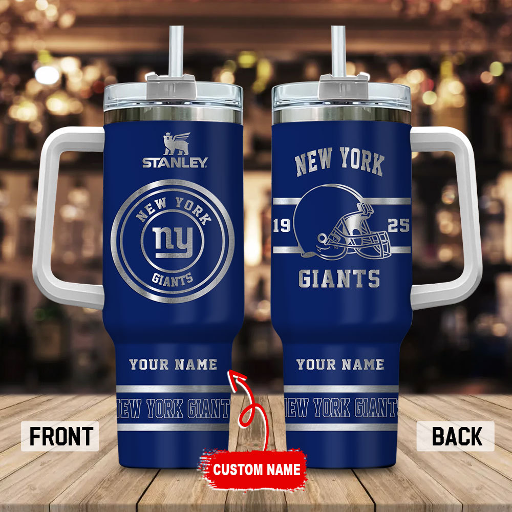New York Giants NFL Custom Stanley Cup 40 oz 30 oz Tumbler With HandleTVC230154