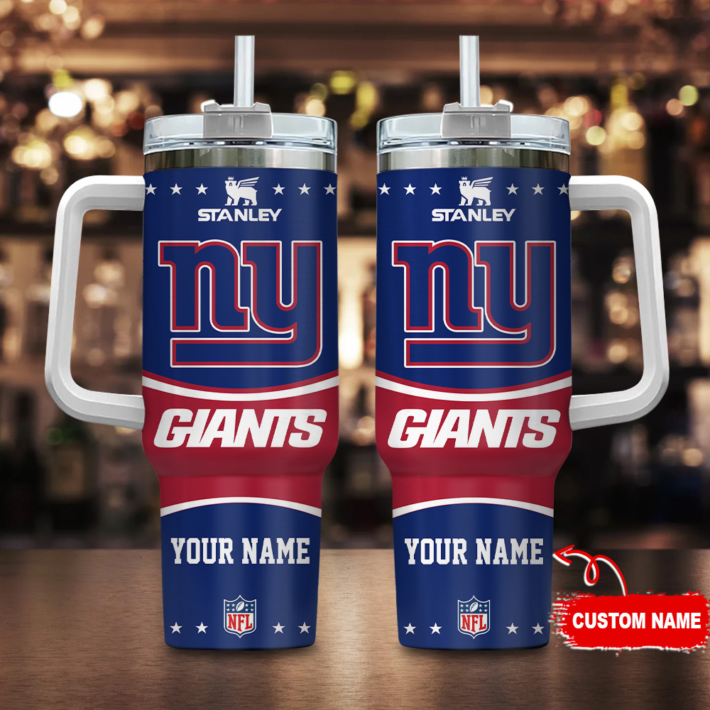 New York Giants NFL Custom Stanley Cup 40 oz 30 oz Tumbler With HandleTVC230172