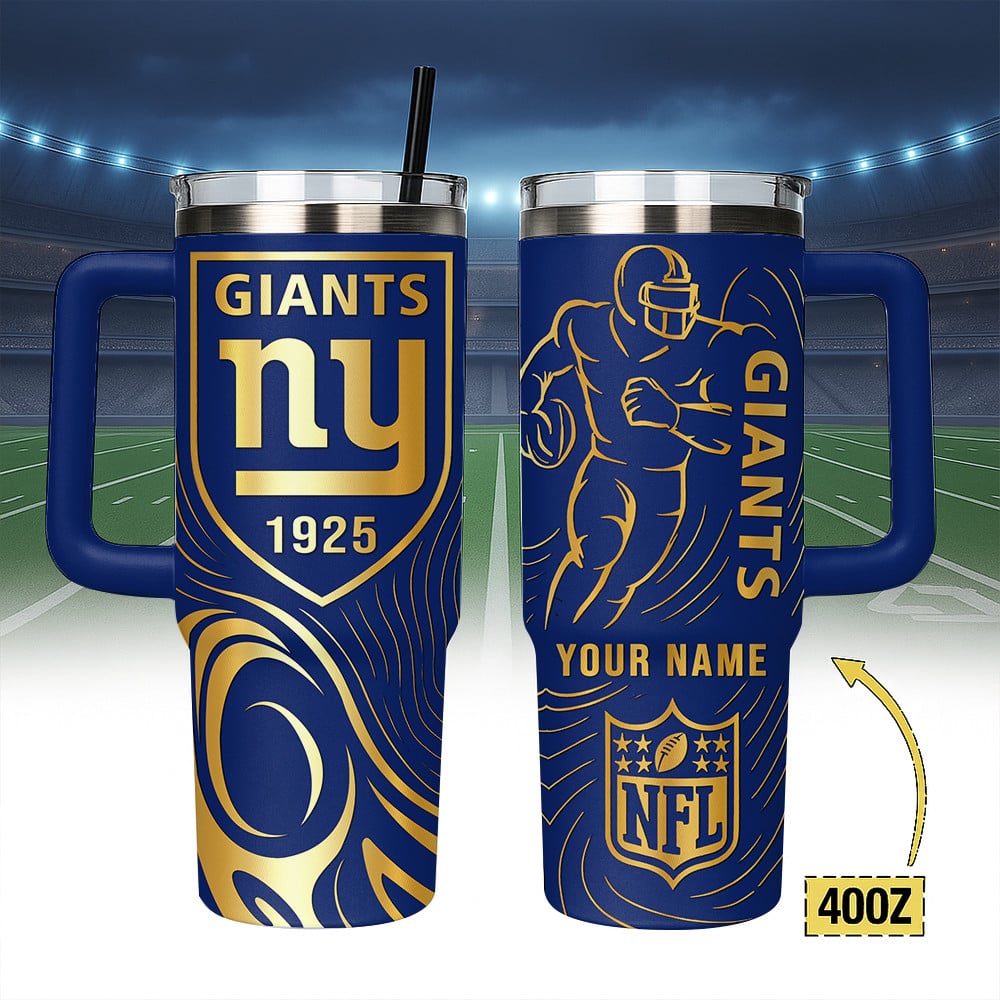 New York Giants NFL Custom Stanley Cup 40 oz 30 oz Tumbler With HandleTVC230196
