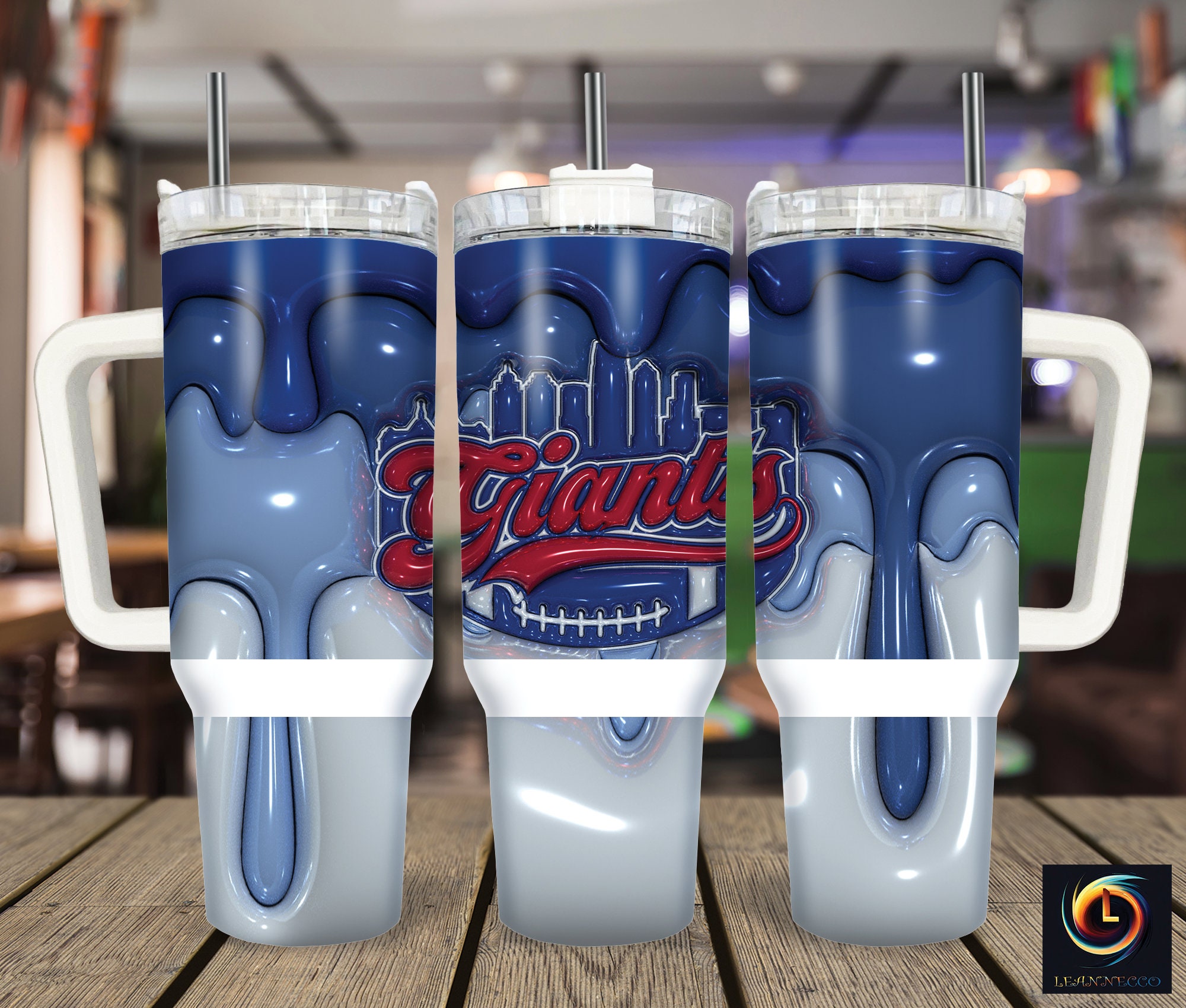 New York Giants NFL Custom Stanley Cup 40 oz 30 oz Tumbler With HandleTVC2301987