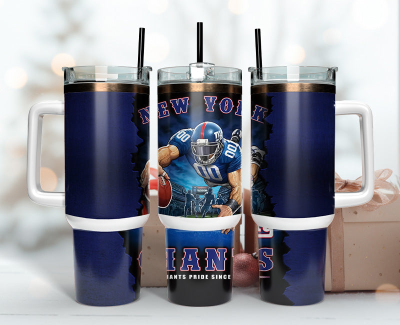 New York Giants NFL Mascot Custom Stanley Cup 40 oz 30 oz Tumbler With HandleTVC2301145
