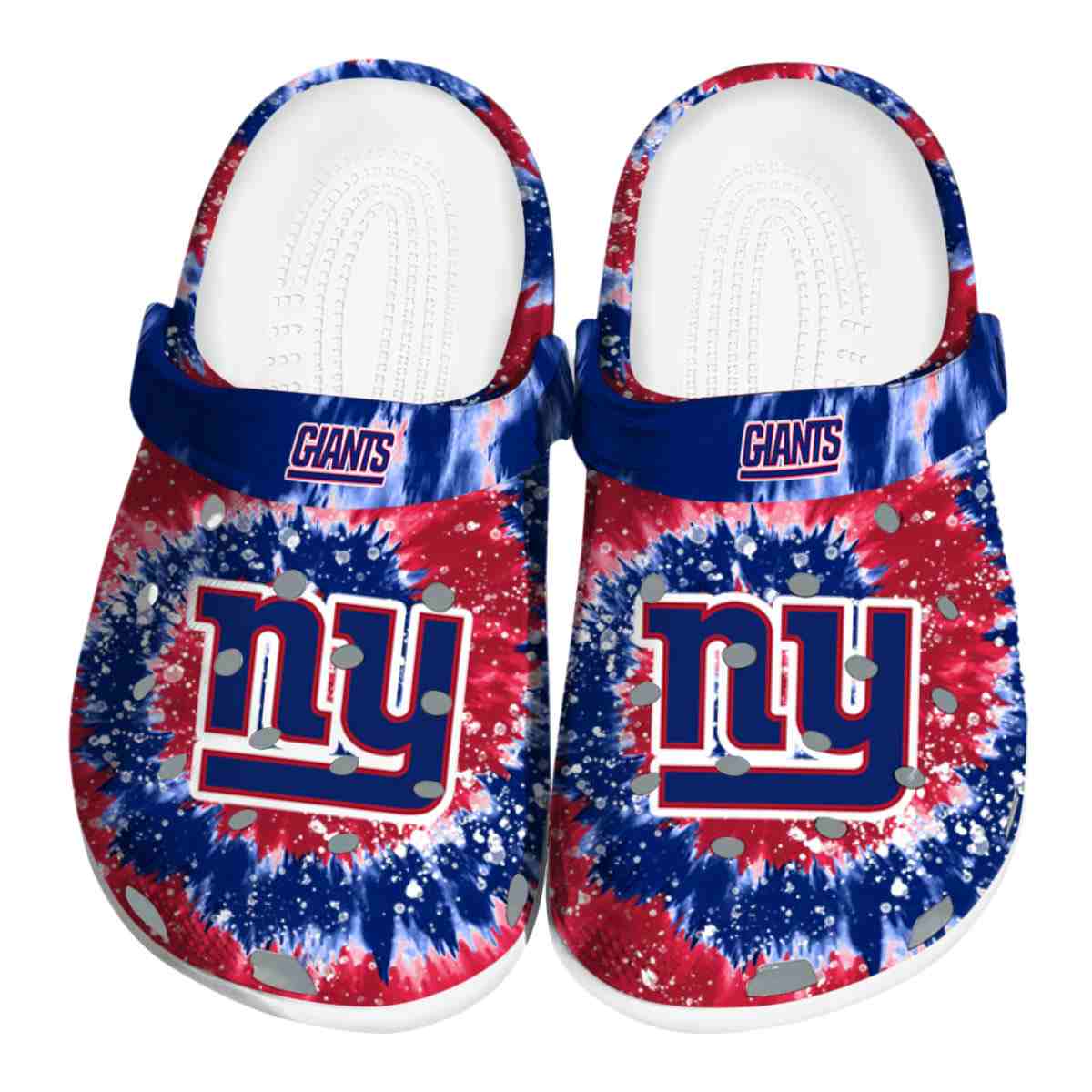 New York Giants NFL Sport Crocs Crocband Clogs Shoes Comfortable For Men Women and Kids