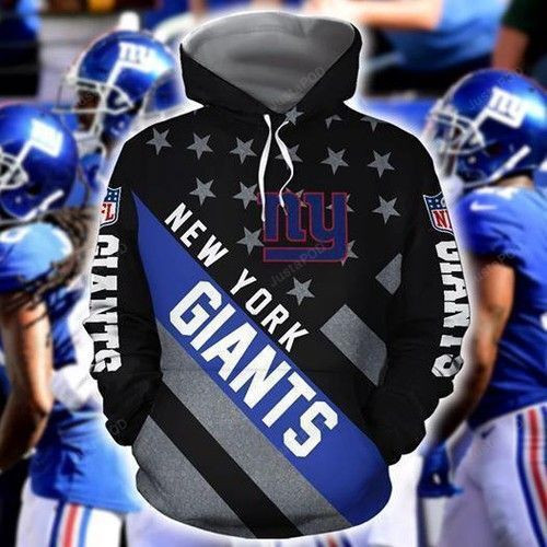 New York Giants Nlf For Giants Fan New York Giants 3D All Over Print Hoodie, Zip Hoodie