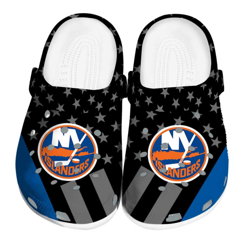 New York Islanders Stellar Stripes Theme ClogTVC1801887