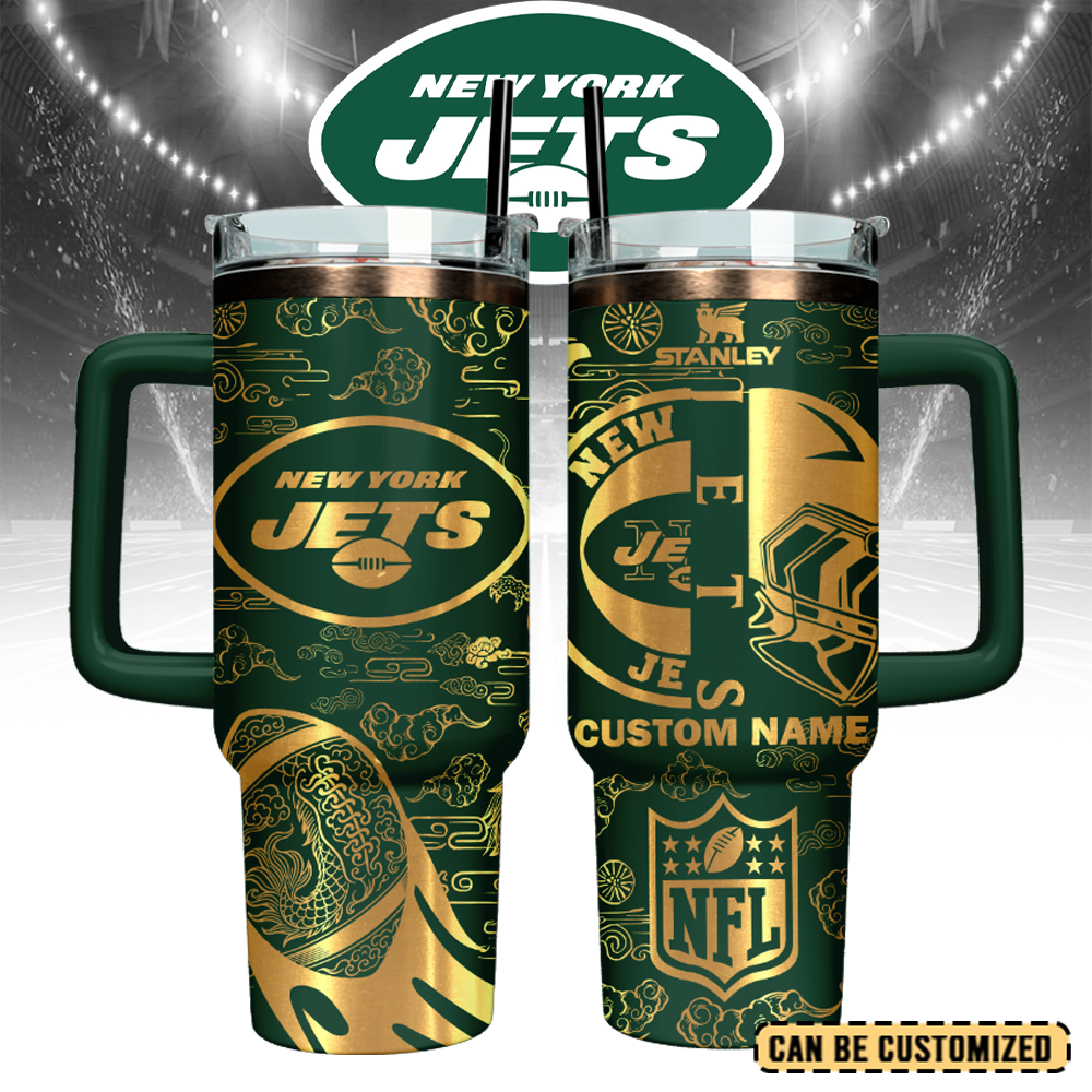 New York Jets Custom Stanley Cup 40 oz 30 oz Tumbler With HandleTVC2301108