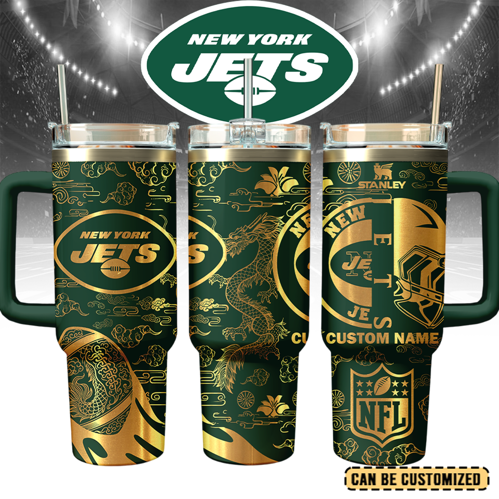 New York Jets Custom Stanley Cup 40 oz 30 oz Tumbler With HandleTVC2301108 - Image 2