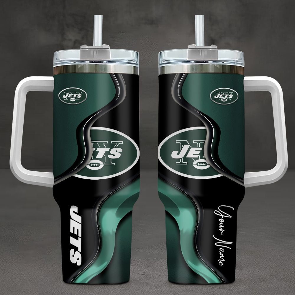 New York Jets NFL Custom Stanley Cup 40 oz 30 oz Tumbler With HandleTVC2301100