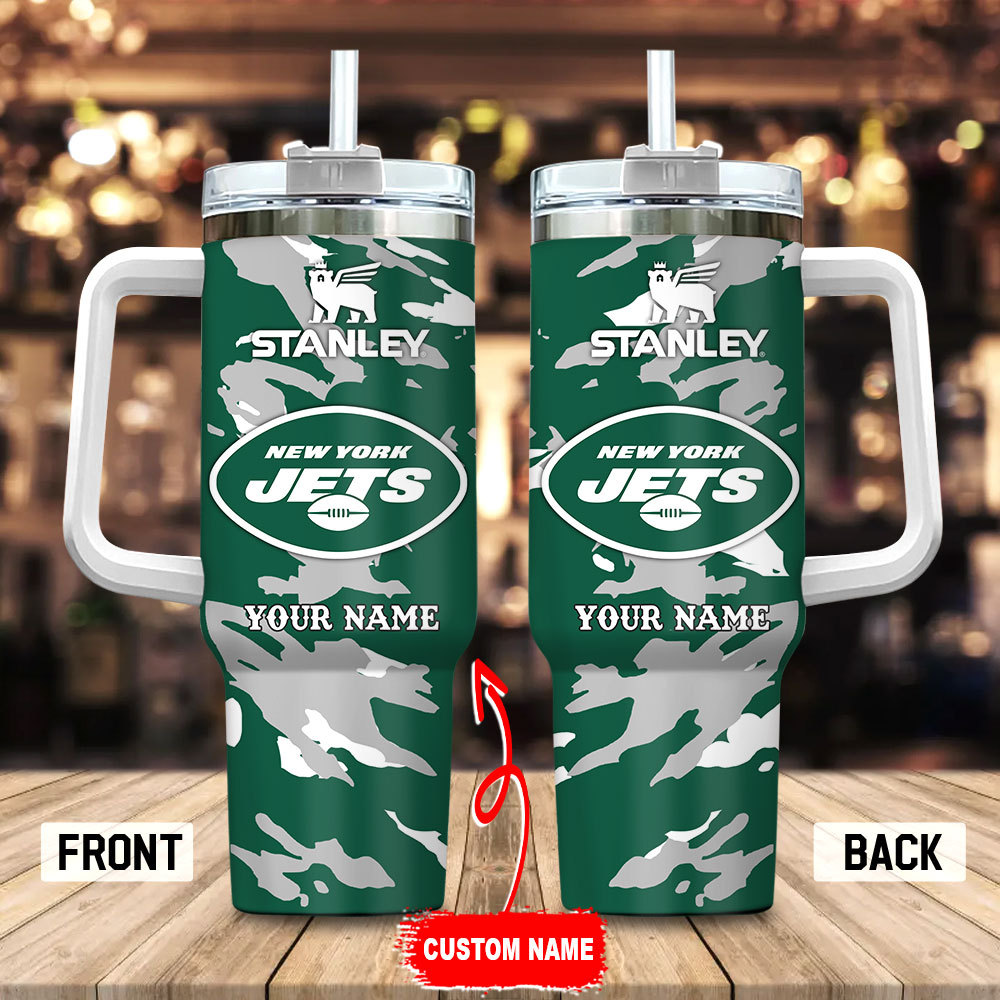 New York Jets NFL Custom Stanley Cup 40 oz 30 oz Tumbler With HandleTVC2301100