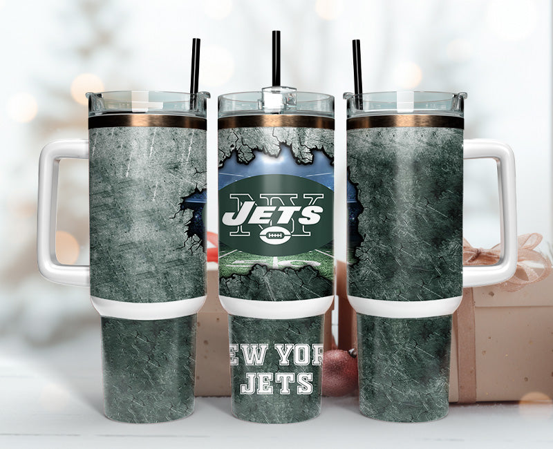 New York Jets NFL Custom Stanley Cup 40 oz 30 oz Tumbler With HandleTVC2301147