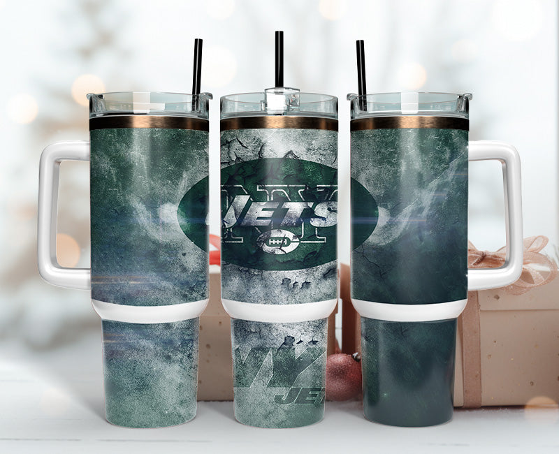 New York Jets NFL Custom Stanley Cup 40 oz 30 oz Tumbler With HandleTVC2301149