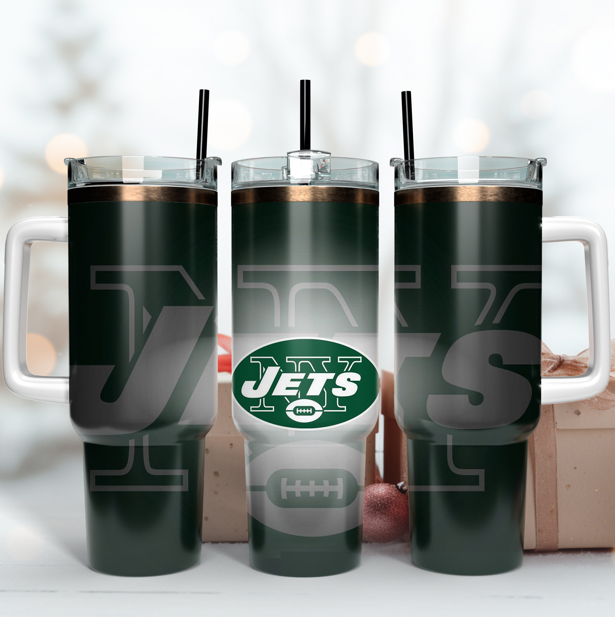 New York Jets NFL Custom Stanley Cup 40 oz 30 oz Tumbler With HandleTVC2301167