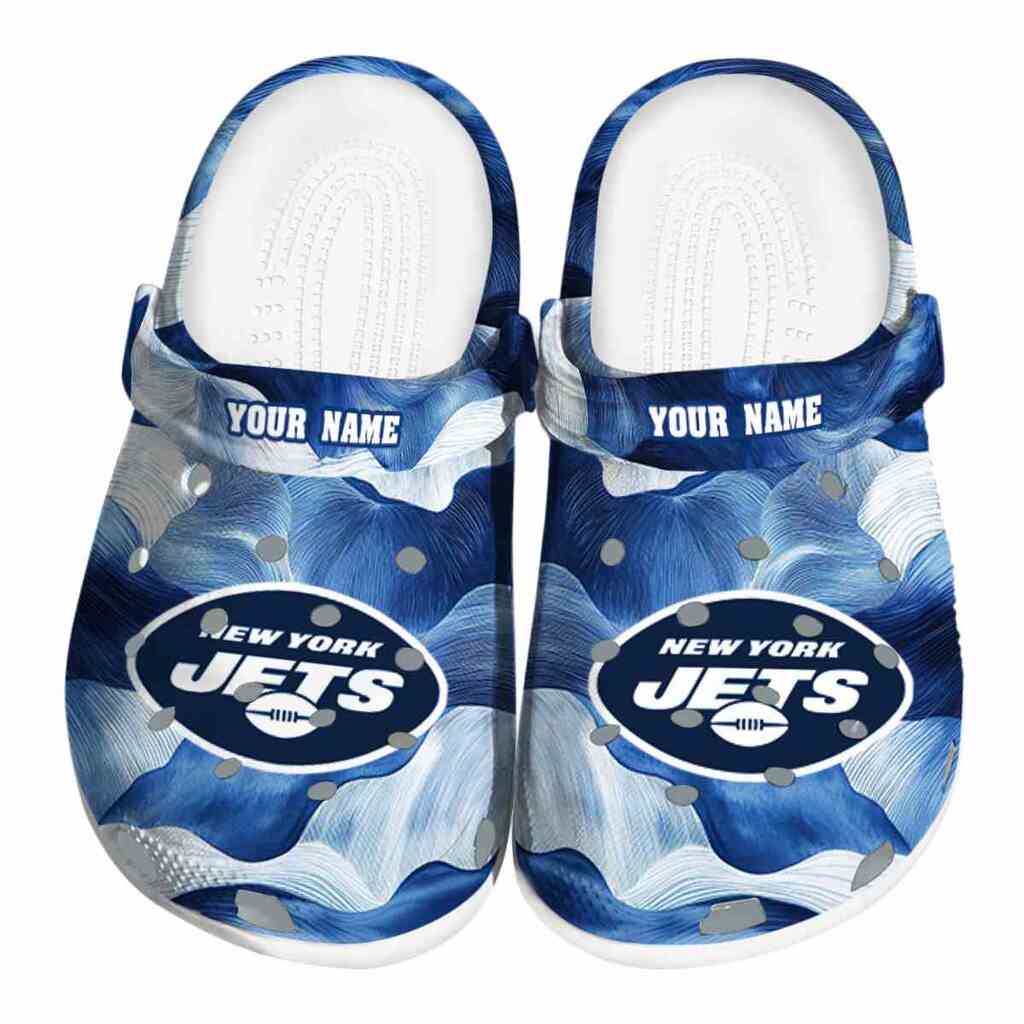 New York Jets Ocean Waves ClogTVC1801945