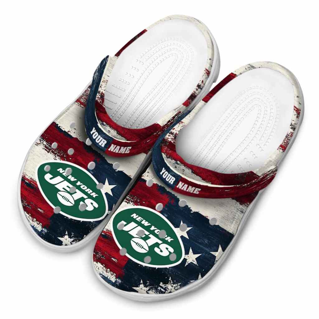 New York Jets Patriotic Stripes ClogTVC1801961 - Image 4