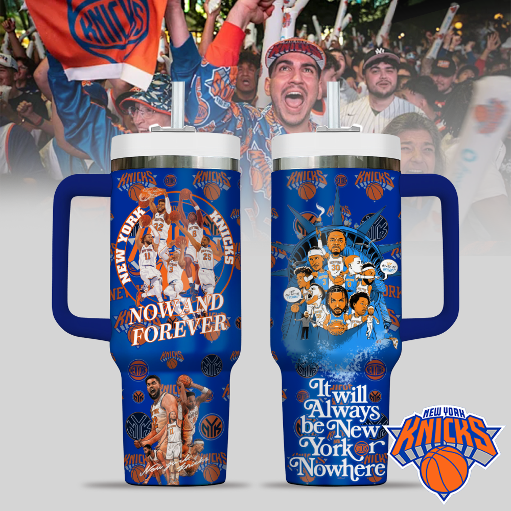 New York Knicks NBA Custom Stanley Cup 40 oz 30 oz Tumbler With HandleTVC2301126