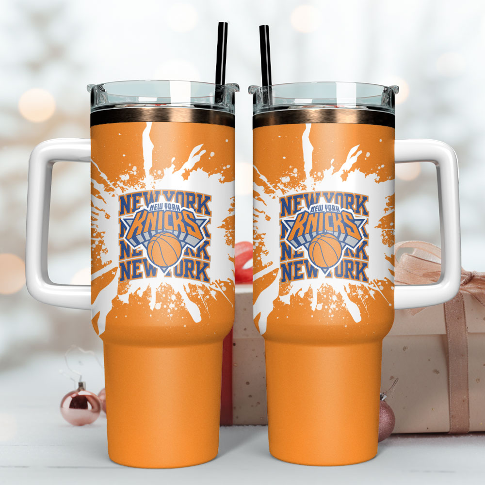New York Knicks NBA Sport Custom Stanley Cup 40 oz 30 oz Tumbler With HandleTVC2301335
